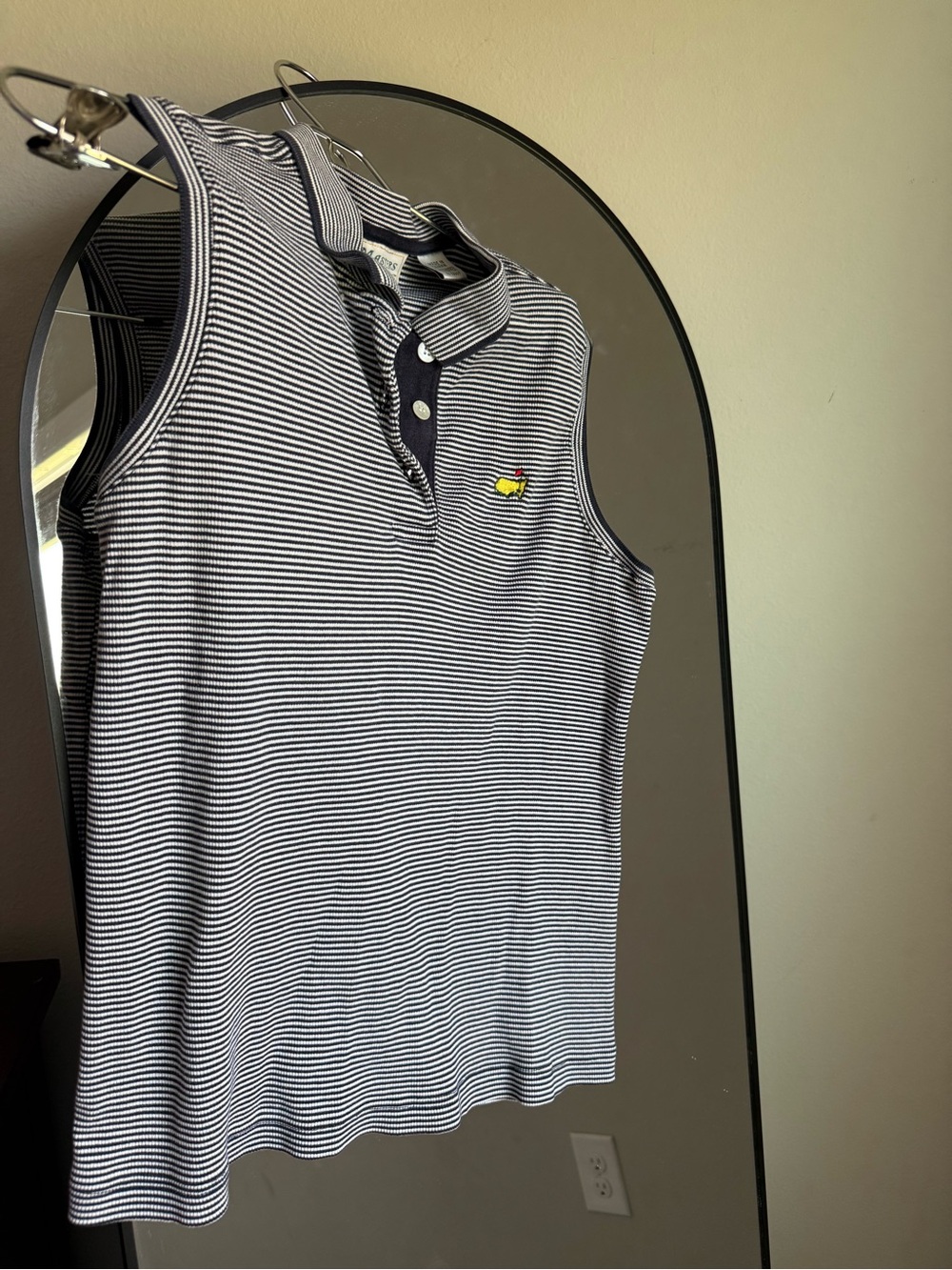 Masters collection womens sleeveless polo
